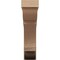 Ekena Millwork 7"W x 28"D x 28"H Thin Bryant Rough Cedar Woodgrain TimberThane Corbel, Primed Tan CORUR07X28X28BRYRCPR - alternate 5